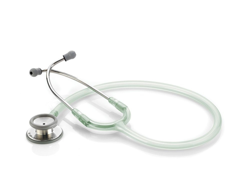 116-adc-603-clinician-stethoscope-frosted-seafoam-603fs-1.jpg ADC 603 Clinician Stethoscope, Frosted Seafoam, 603FS