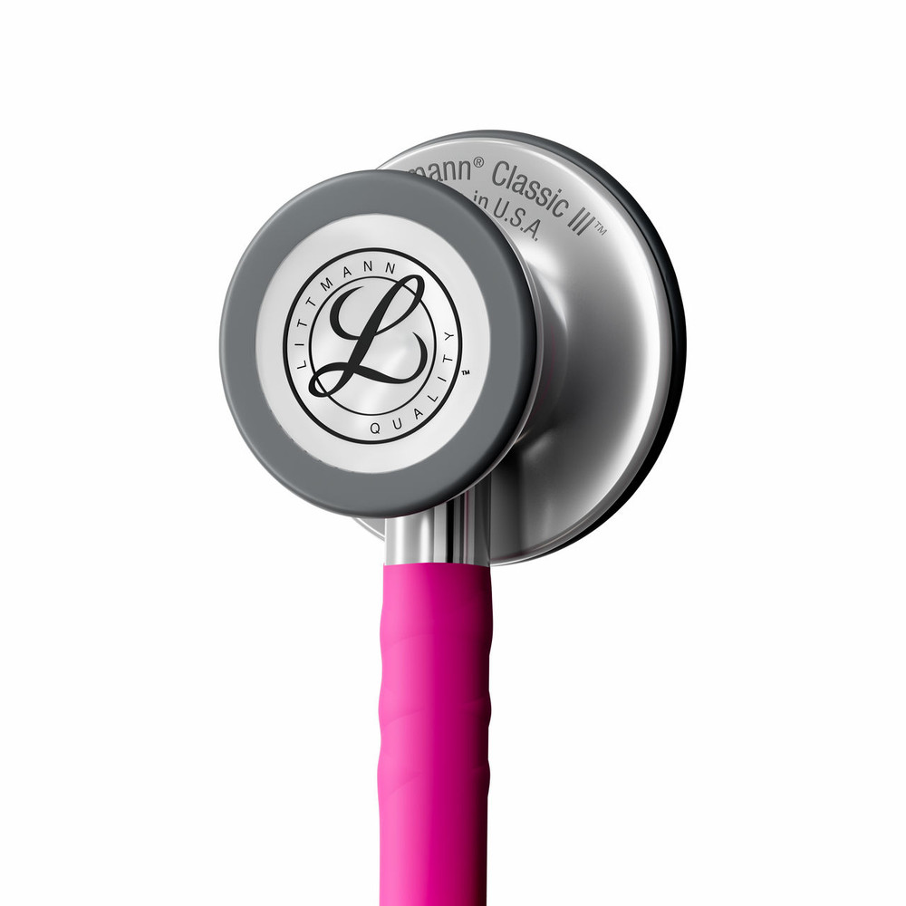 149-littmann-classic-iii-stethoscope-raspberry-satin-tube-5648c-1.jpg Littmann Classic III Stethoscope, Raspberry Satin Tube 5648C