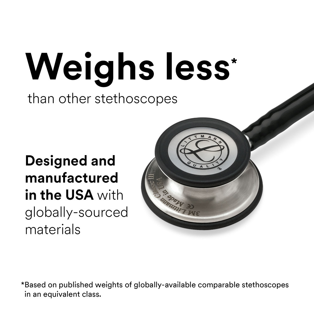 Littmann Classic III Stethoscope, Lemon-Lime, 5839