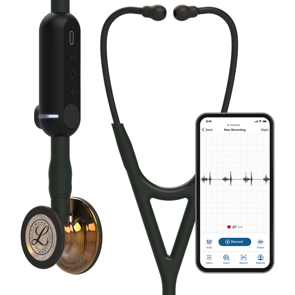 188-littmann-core-digital-stethoscope-hp-copper-8870-1.jpg Littmann CORE Digital Stethoscope, HP Copper, 8870