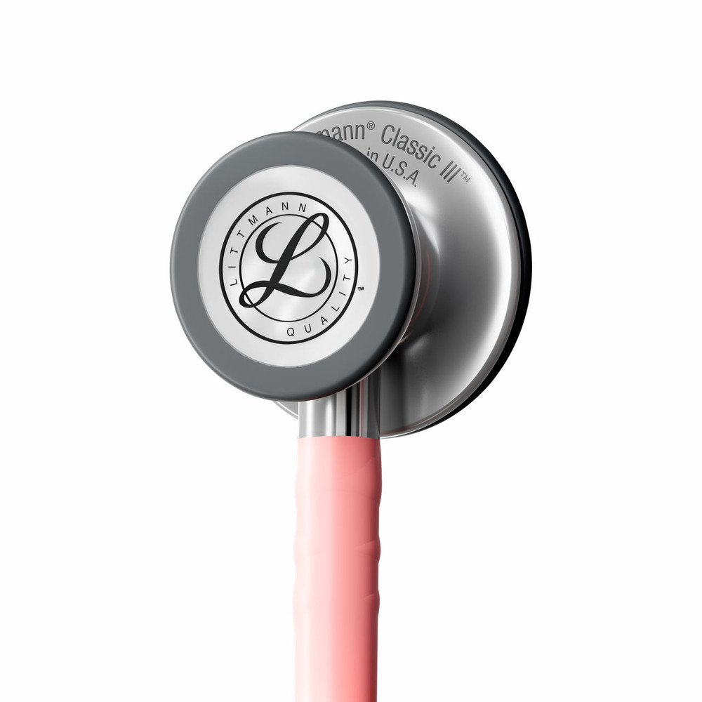 Littmann Classic III Stethoscope, Champagne Rose, Satin Tube 5910C