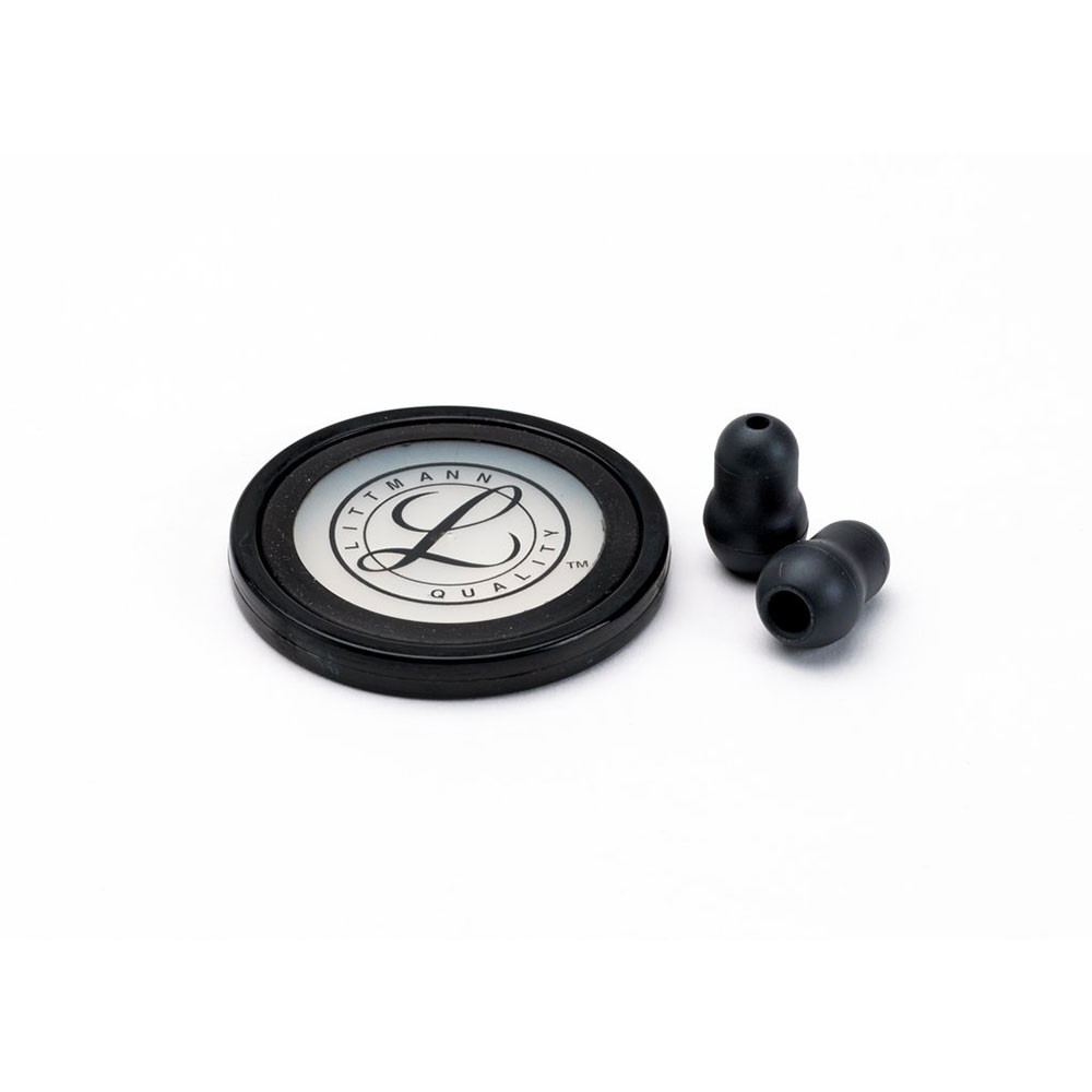 201-littmann-stethoscope-spare-parts-kit-master-cardiology-black-40011-1.jpg Littmann Stethoscope Spare Parts Kit, Master Cardiology, Black, 40011
