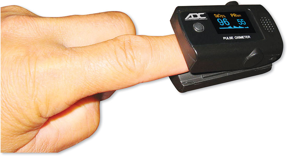 ADC 2100 DIAGNOSTIX Digital Fingertip Pulse Oximeter