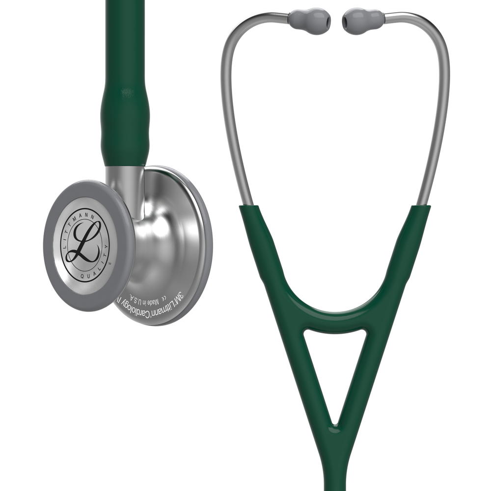 251-littmann-cardiology-iv-stethoscope-hunter-green-6155-1.png Littmann Cardiology IV Stethoscope, Hunter Green, 6155