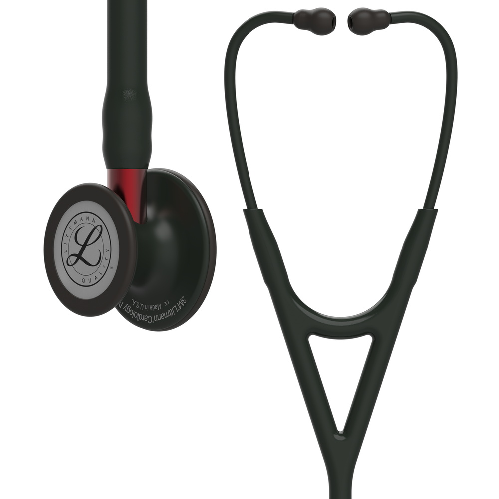 307-littmann-cardiology-iv-stethoscope-black-red-6200-1.png Littmann Cardiology IV Stethoscope, Black Red, 6200