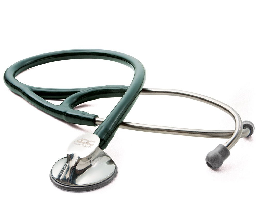 344-adc-600-single-head-advanced-diagnostic-stethoscope-dark-green-600dg-1.jpg ADC 600 Single Head Advanced Diagnostic Stethoscope, Dark Green, 600DG