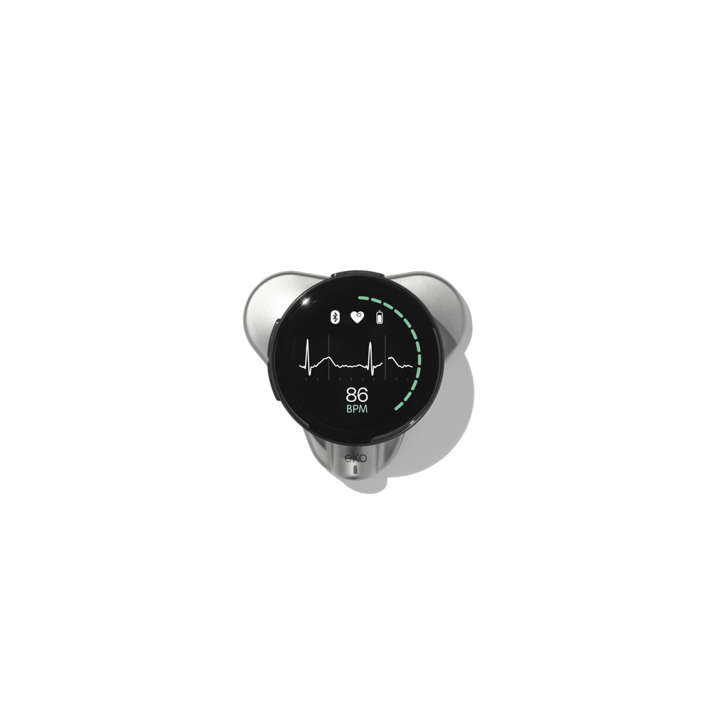 394-eko-core500-electronic-stethoscope-silver-2.png EKO Core500 Electronic Stethoscope - Silver
