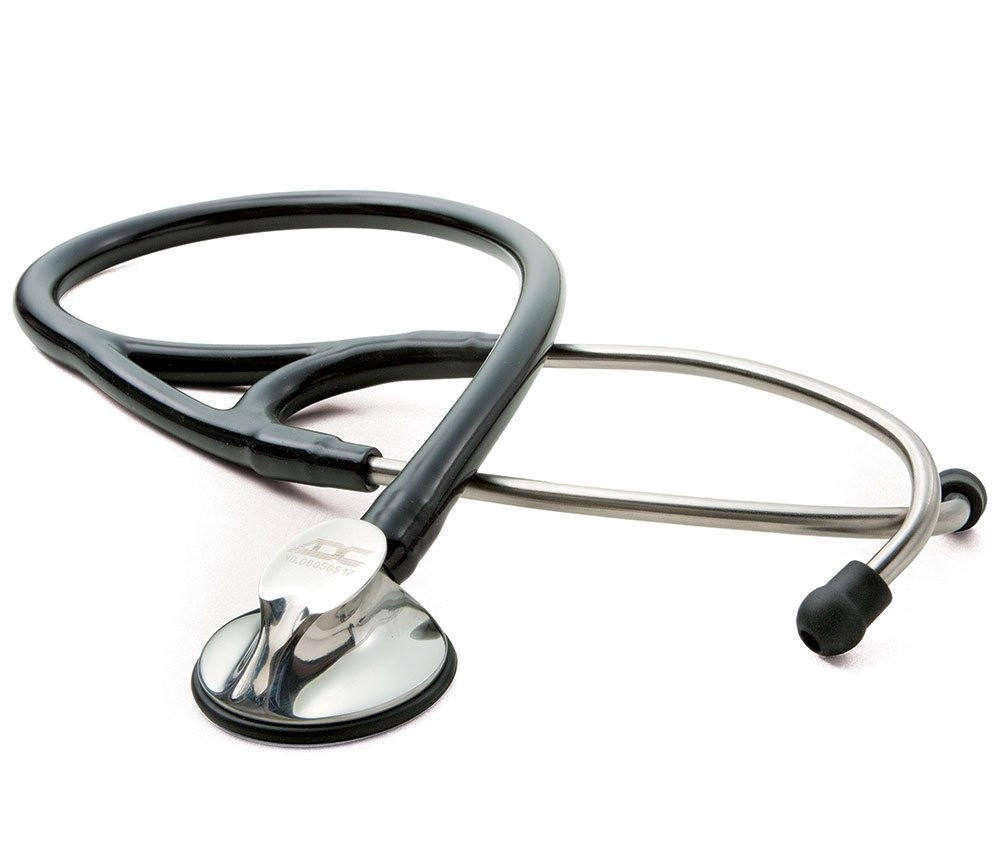 62-adc-600-single-head-advanced-diagnostic-stethoscope-black-600bk-1.jpg ADC 600 Single Head Advanced Diagnostic Stethoscope, Black, 600BK