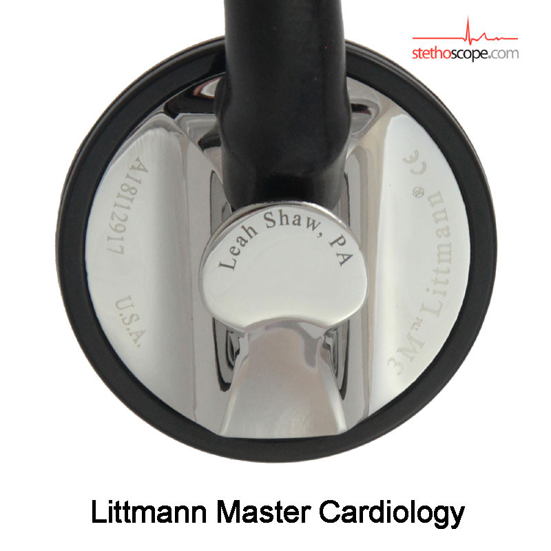 Littmann Master Cardiology Stethoscope, Black, 2160