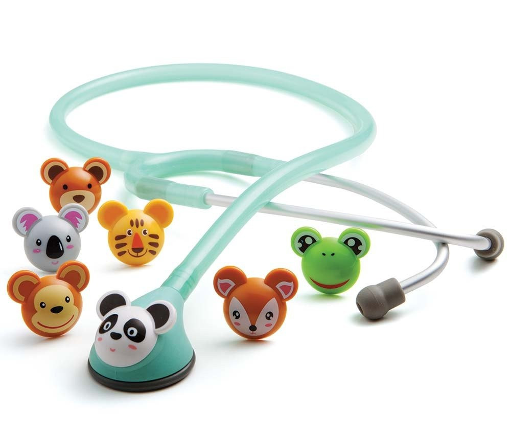 92-adc-618-adscope-adimal-pediatric-stethoscope-seafoam-1.jpg ADC 618 ADSCOPE Adimal Pediatric Stethoscope, Seafoam